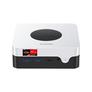 CHUWI LarkBox X Mini PC, AMD Ryzen 7 3750U(Up to 4.1GHz) Windows 11,8GB RAM 256GB SSD,Vega 10 Graphics,Dual 2.5Gbps Ethernet RJ45, HDMI 2.0/4K Output/WiFi/BT4.2/VESA/4*USB3.0