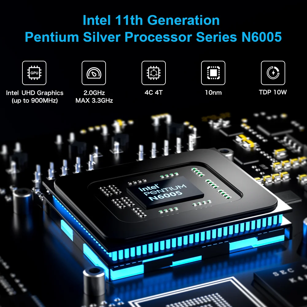 GMK NucBox 7 Intel Pentium N6005 Mini PC