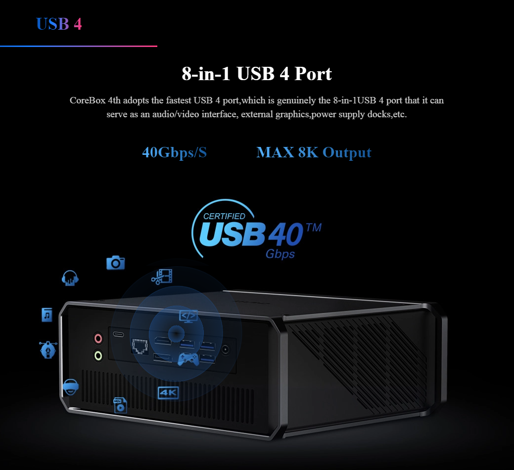 CHUWI CoreBox 4th intel core i3 1215u mini pc