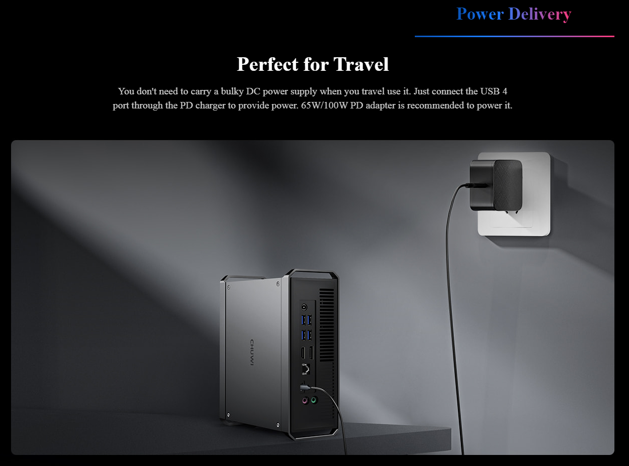 CHUWI CoreBox 4th intel core i3 1215u mini pc