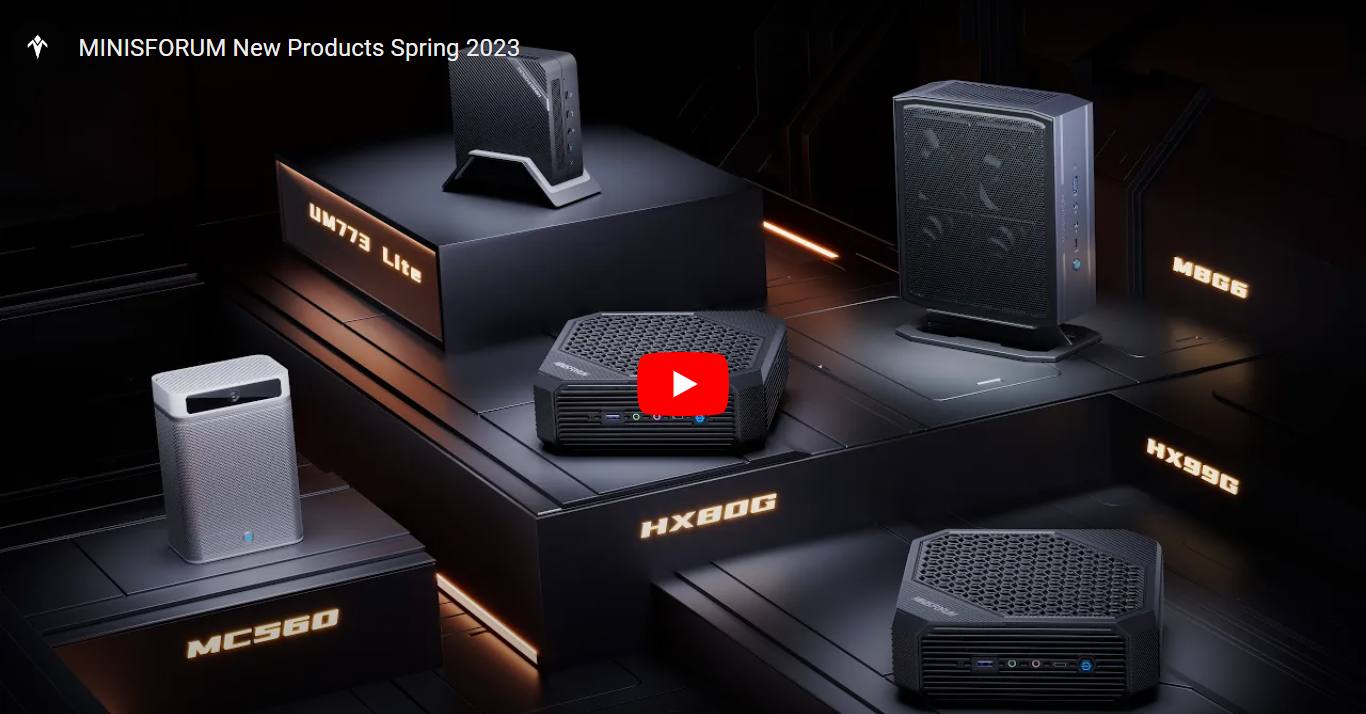 MINISFORUM Spring 2023 New Products Launch