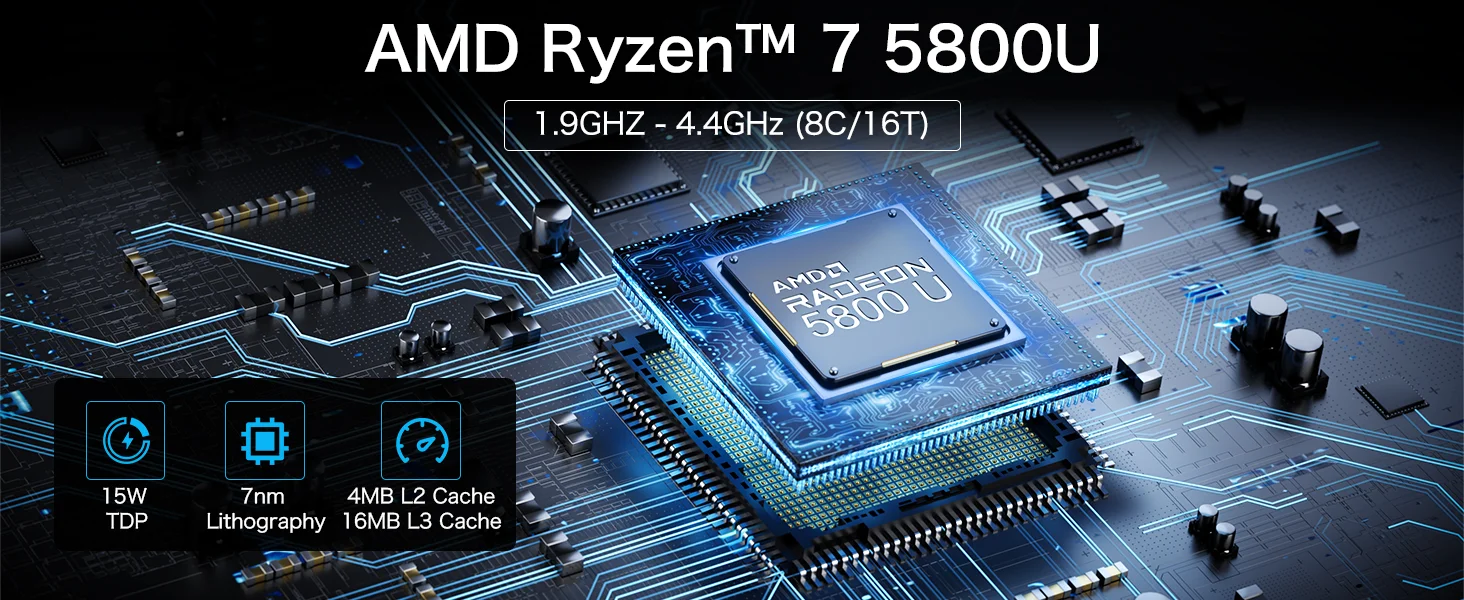 GMKtec NucBox 10 AMD Ryzen 7 5800U mini pc
