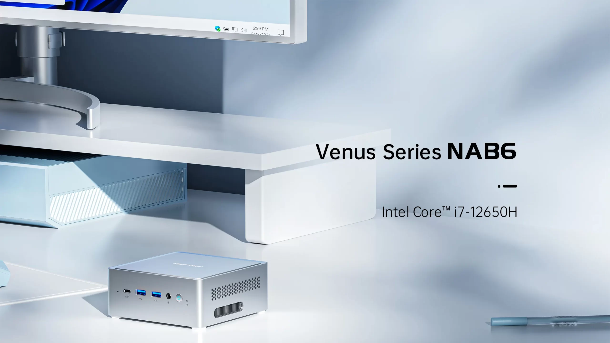 Minisforum NAB6 Venus Series, Intel Core i7-12650H mini pc