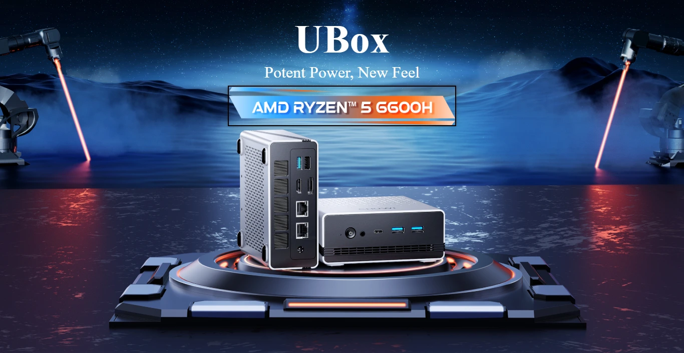 CHUWI UBox AMD Ryzen 5 6600H mini pc