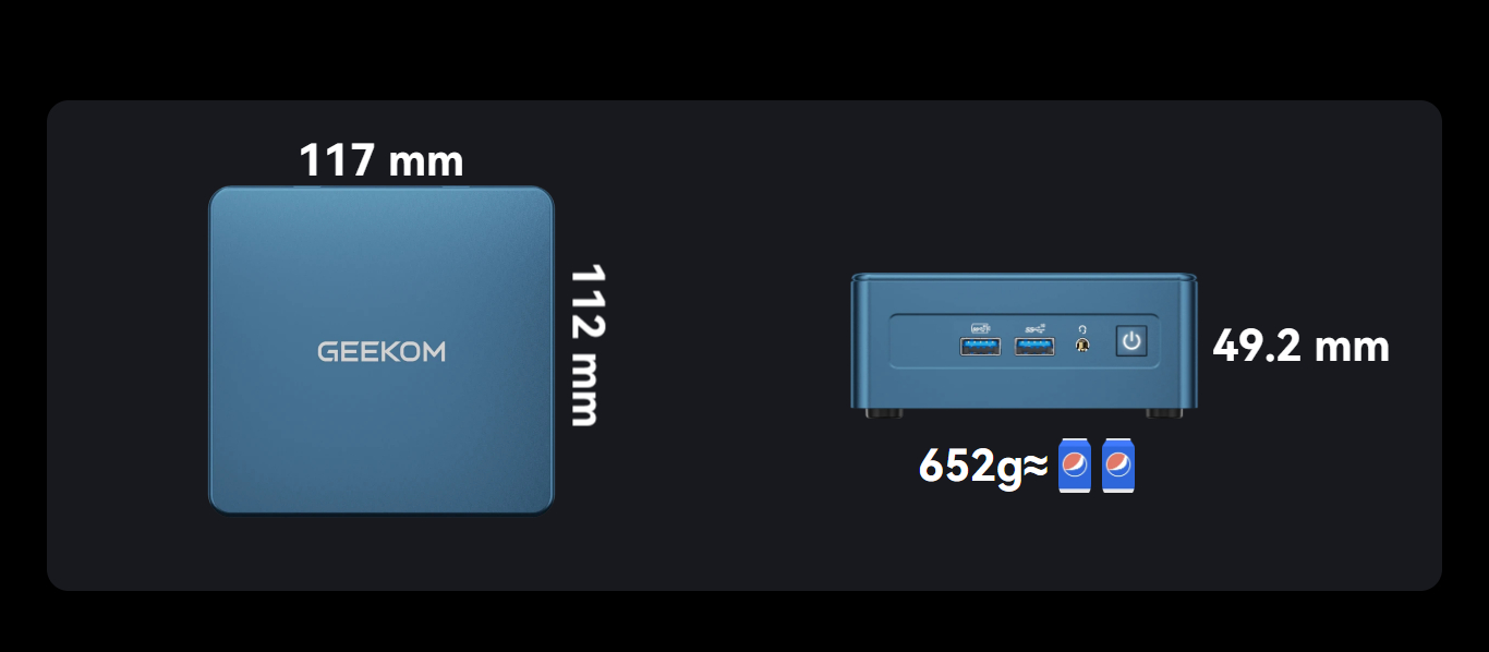 Geekom IT13 2025 Edition i9 13900HK mini pc