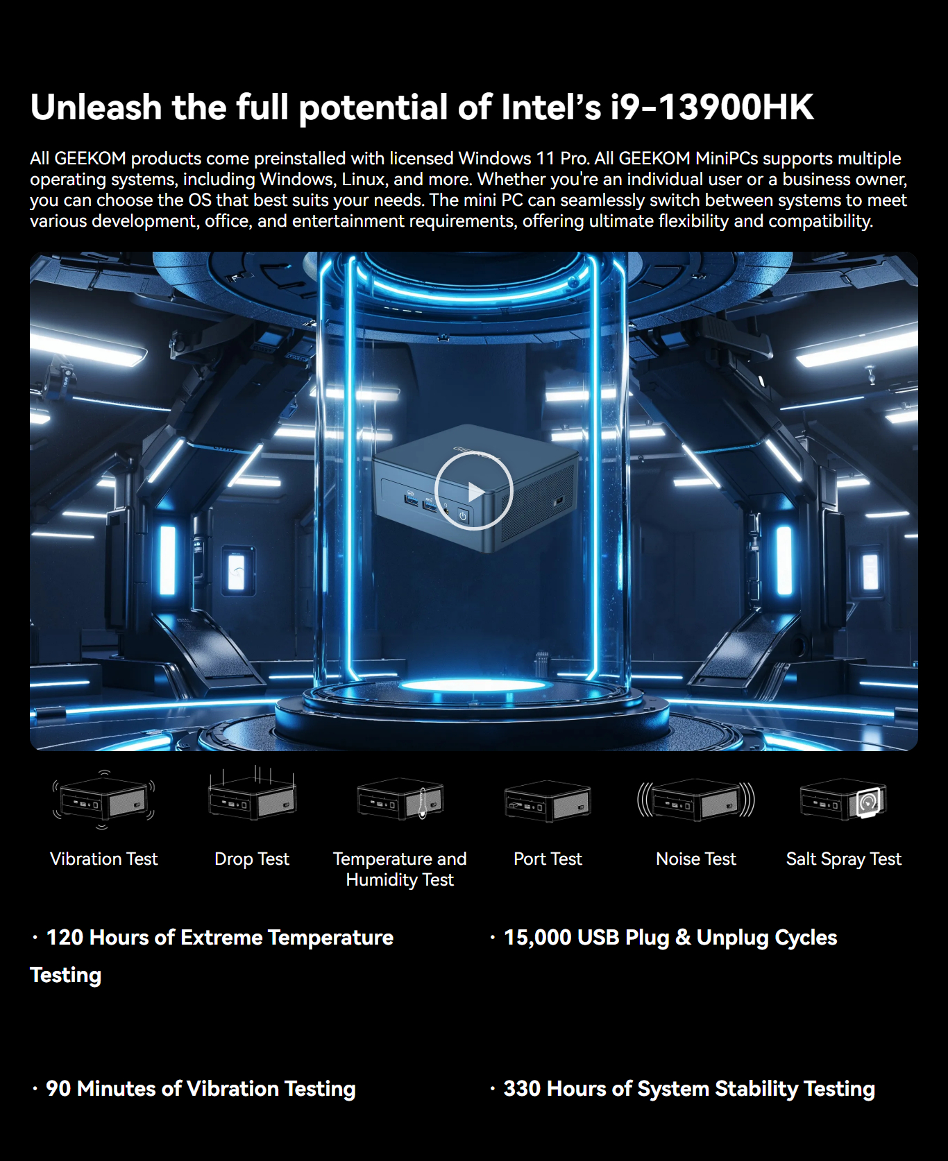 Geekom IT13 2025 Edition i9 13900HK mini pc