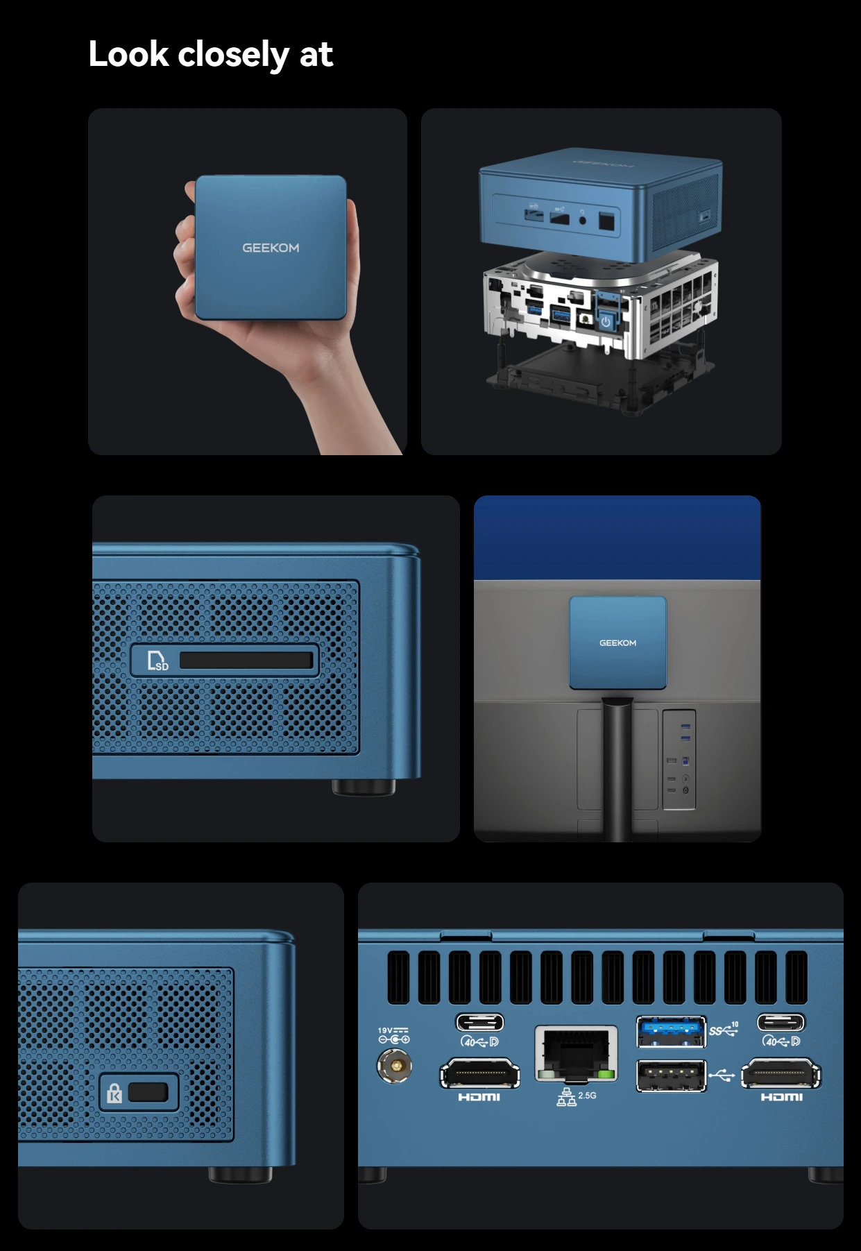 Geekom IT13 2025 Edition i9 13900HK mini pc