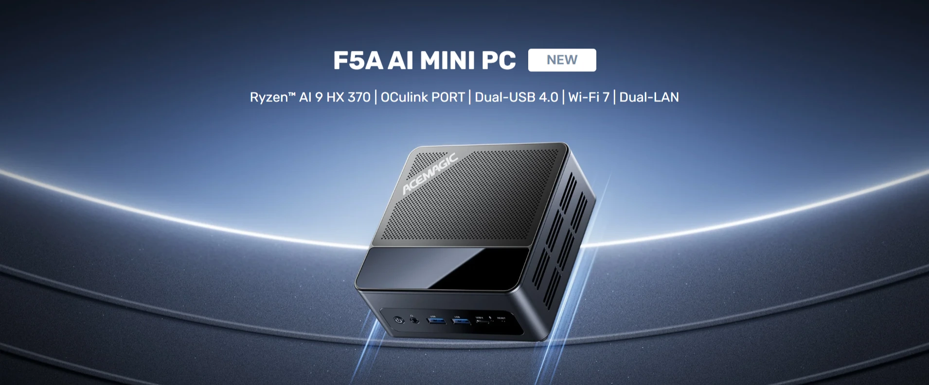 Acemagic F5A AMD Ryzen AI 9 370 mini pc