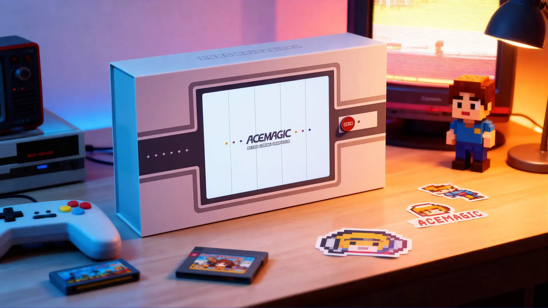 Acemagic Retro X5 AMD Ryzen AI 9 HX 370 mini pc