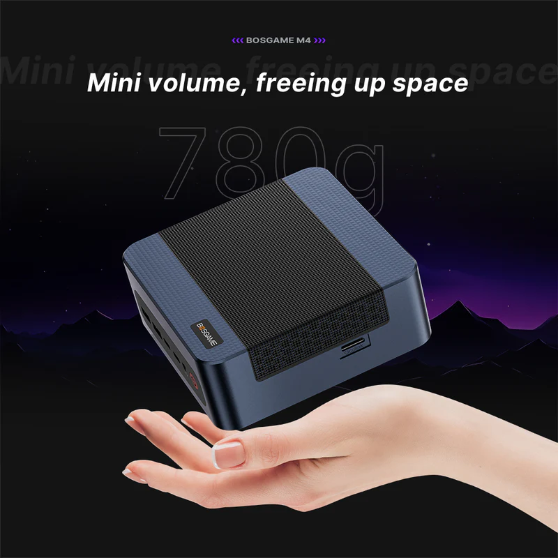 Bosgame M4 AMD Ryzen 7 8745HS mini pc