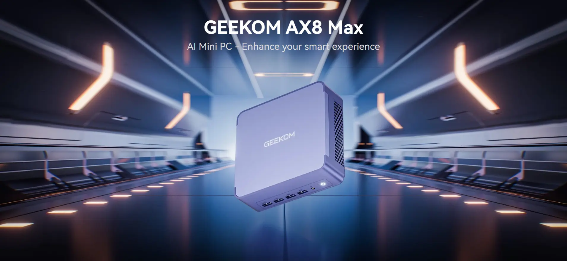 GEEKOM A8 Max AI Mini PC AMD Ryzen™ 7 8745HS