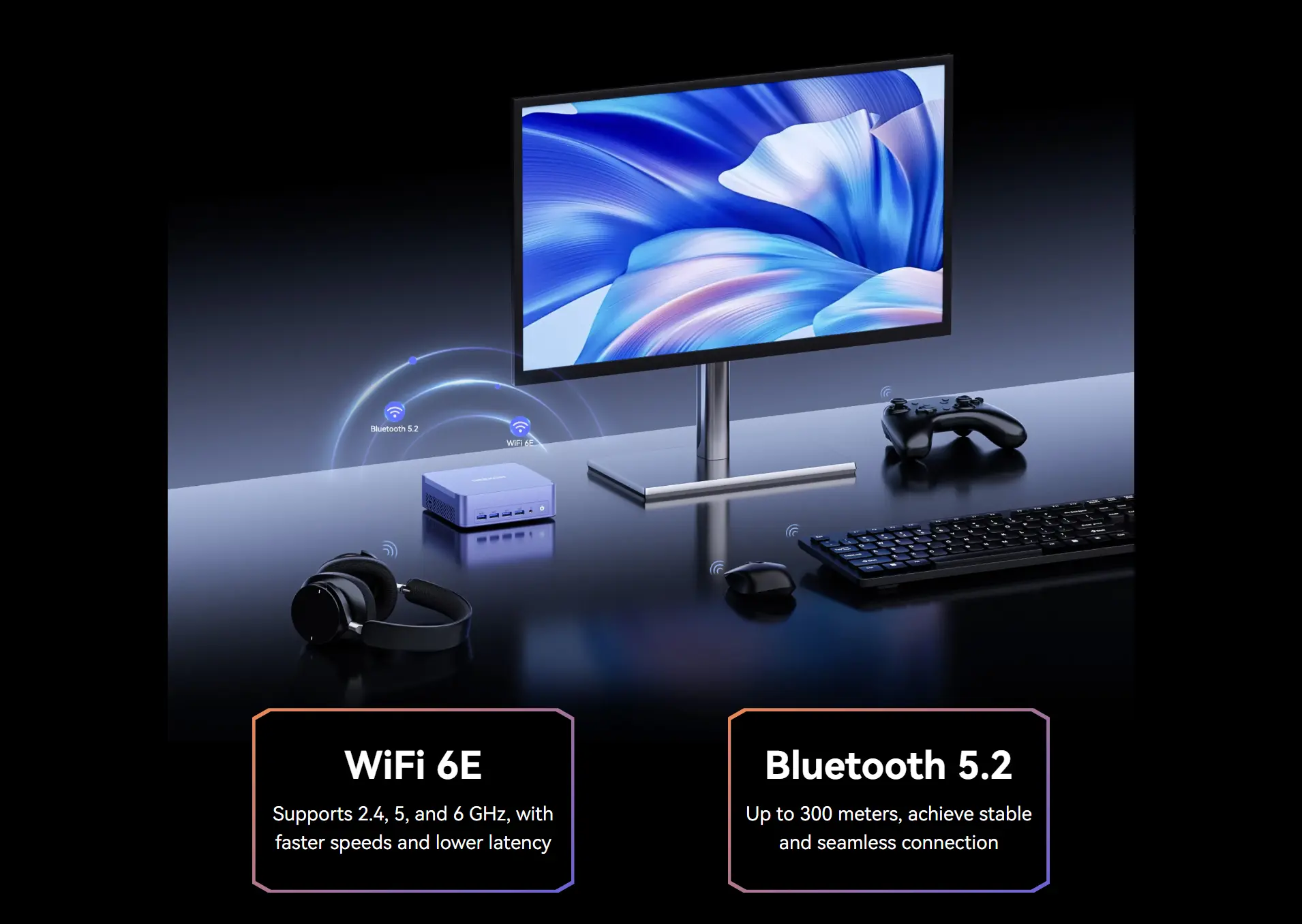GEEKOM A8 Max AI Mini PC AMD Ryzen™ 7 8745HS