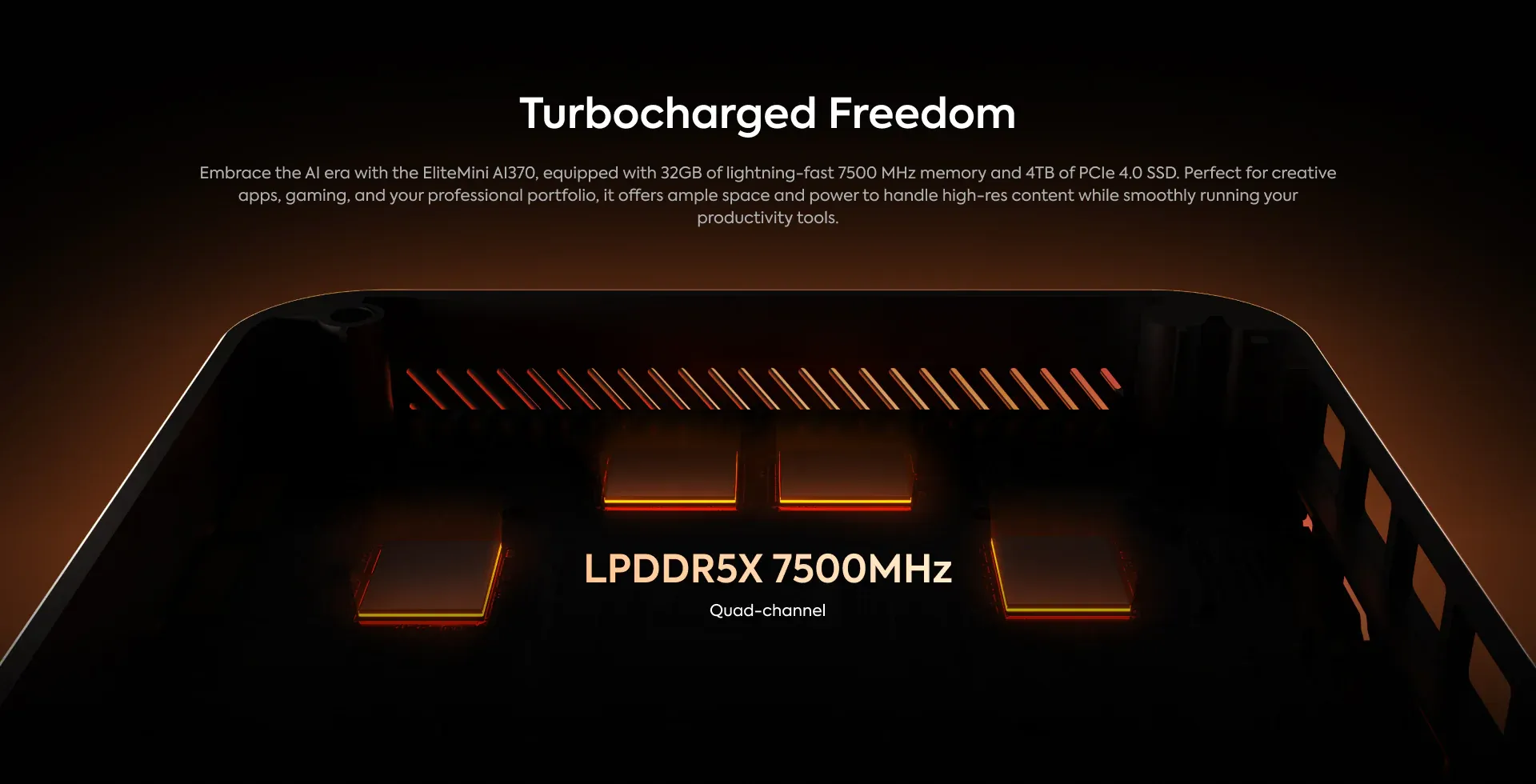 Minisforum Elite Mini AI 370 AMD Ryzen AI 9 HX 370 mini pc