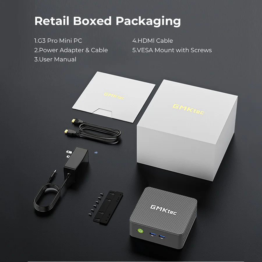 GMKtec NucBox G3 Pro Intel Core i3 10110U mini pc