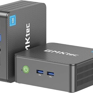 GMKtec Mini PC, G3 PRO Intel Core i3-10110U (Beats 4300U/N150), 16GB DDR4 RAM (Dual Channel) 512GB Storage Drive, Desktop Computer 4K Dual HDMI/USB3.2/WiFi 6/BT5.2/2.5GbE for Office, Business