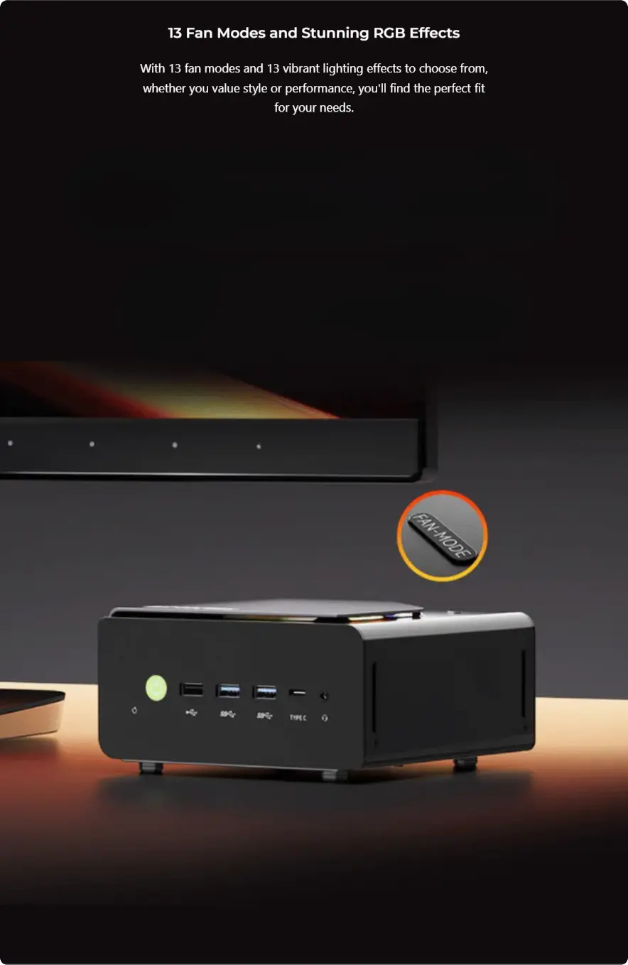 GMKtec NucBox K12 AMD Ryzen 7 H 255 mini pc