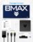 Bmax MaxMini B1 Plus, Fanless Intel Celeron N3350 Processor (Up to 2.4GHz), 6GB DDR4/ 64GB eMMC, 2.4G/5G Dual WiFi, HDMI+VGA 4K Dual-Screen Display, BT4.2, 4x USB, Windows 10, Mini PC